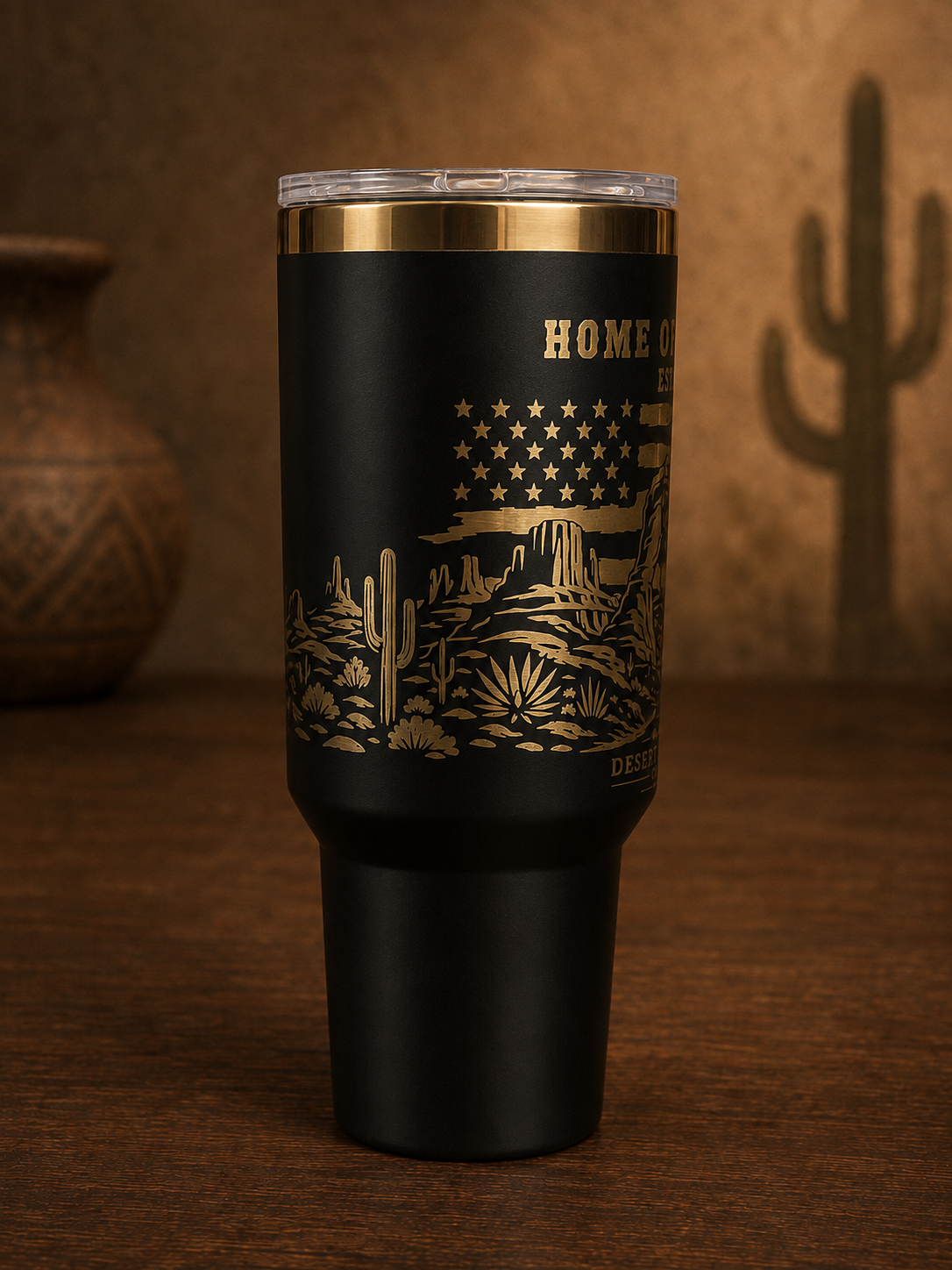 Home of the Free 40oz Tumbler — left side